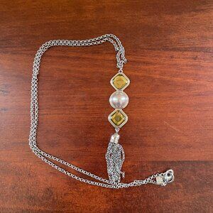 Banana Republic Silver Toned Necklace.